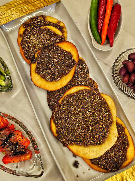 Flatbread With Za'atar (Mana'eesh)