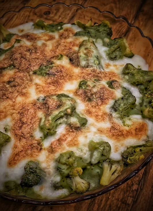 Green Bachamel Broccoli