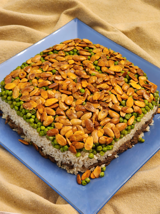Shawerma Rice with Peas